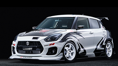 SWIFT Sport tuned by TOP FUEL<br>Racing White