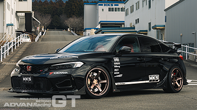 CIVIC TYPE R tuned by HKS<br>Racing Copper Bronze