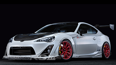 TOYOTA 86 by Original RUNDUCE<br>RACING CANDY RED ＆ RING