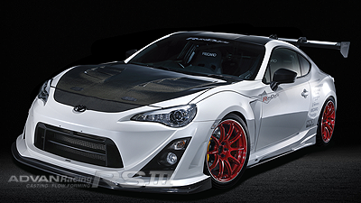 TOYOTA 86 by Original RUNDUCE<br>RACING CANDY RED ＆ RING