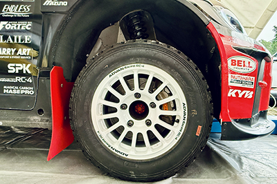 ADVAN Racing RC-4 15inch Gravel for YARIS Rally2