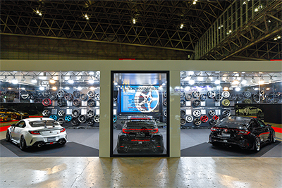 YOKOHAMA WHEEL ブース